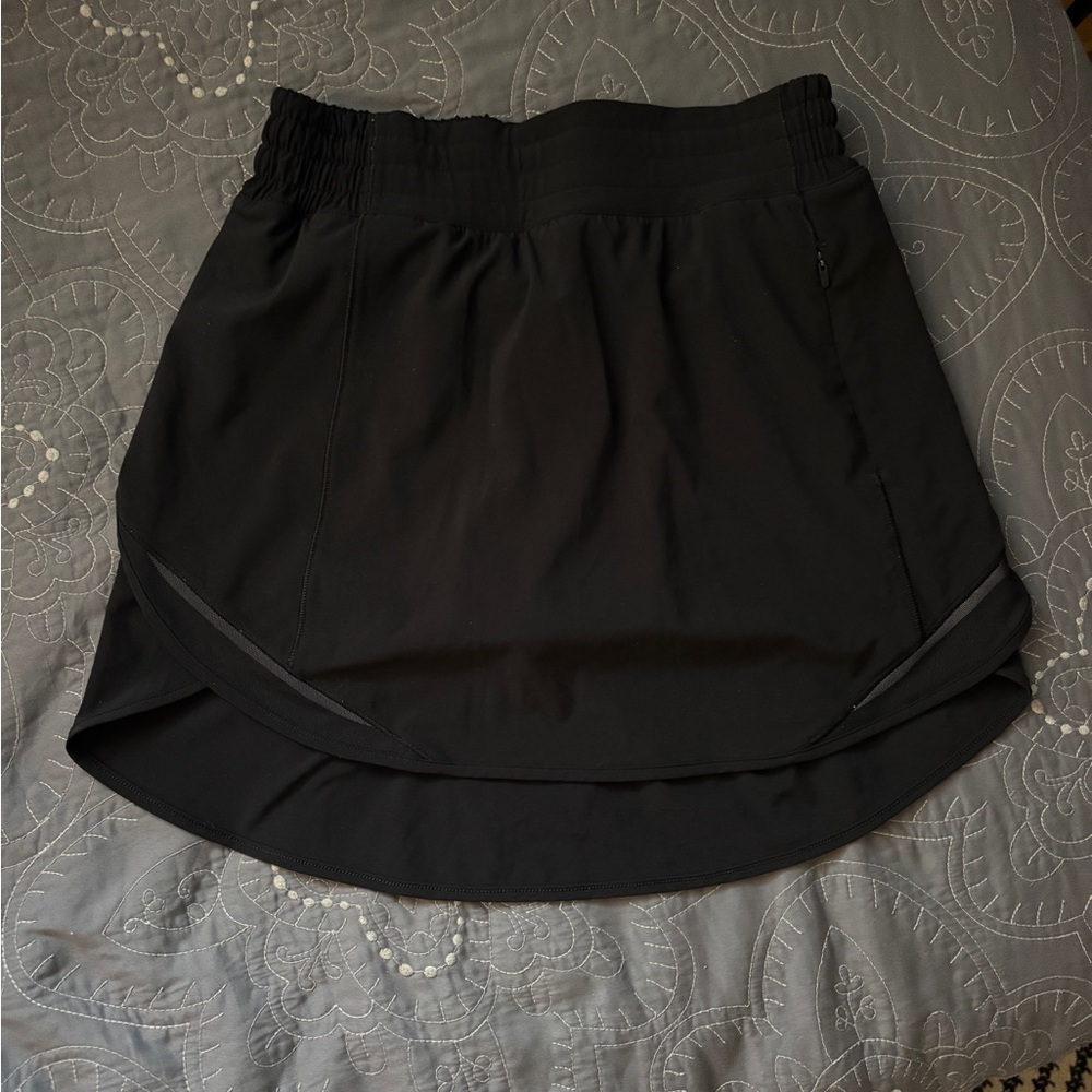 LULULEMON Black Athletic tennis skort